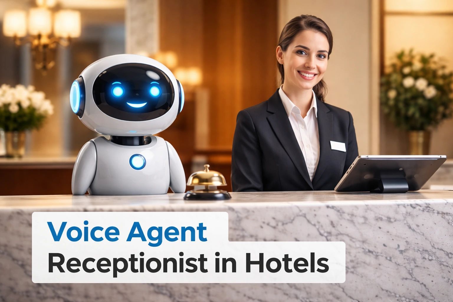 Voice bot ako recepčná v hoteli: Revolúcia v službách