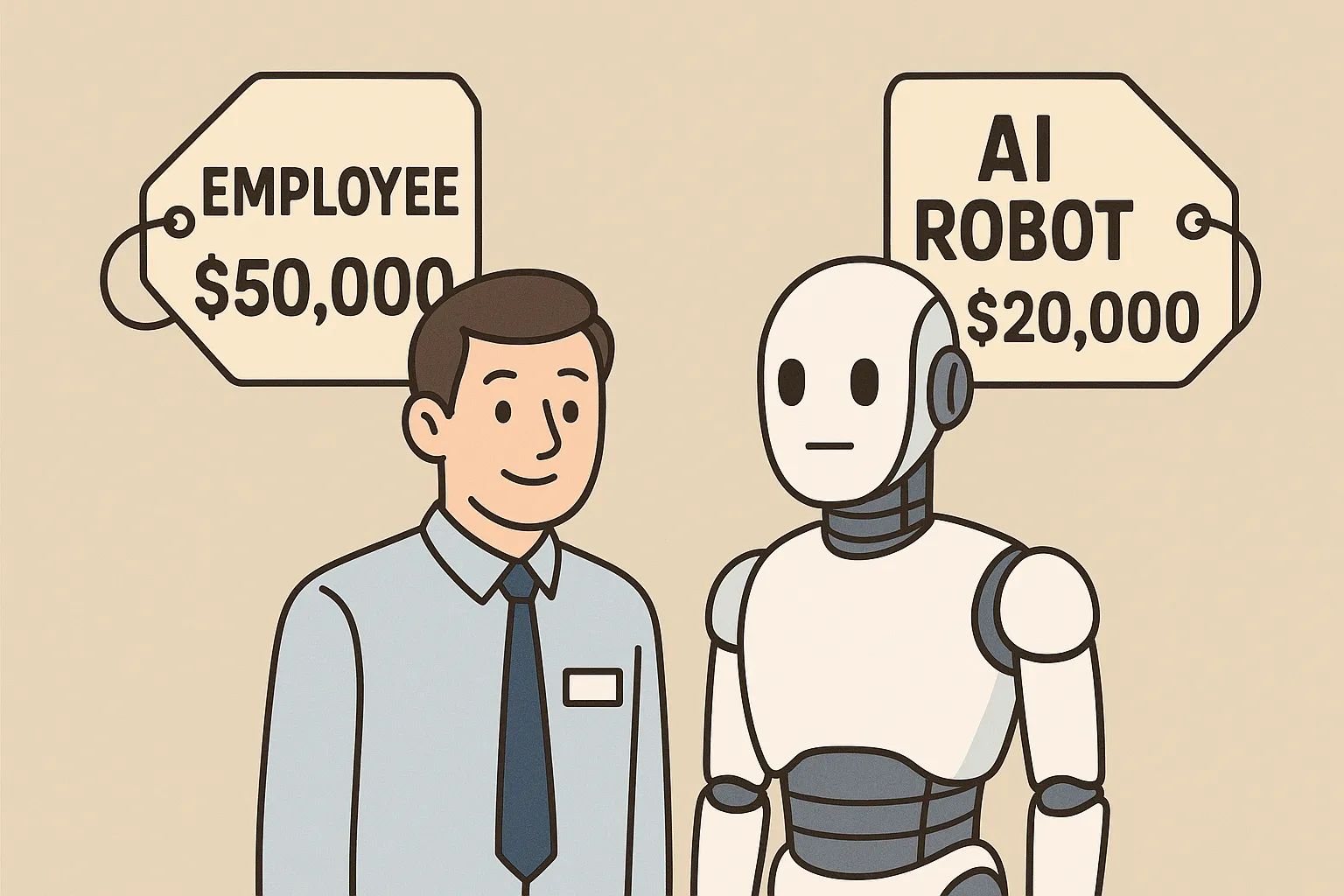 Chatbot vs zamestnanec: Porovnanie nákladov zákazníckej podpory