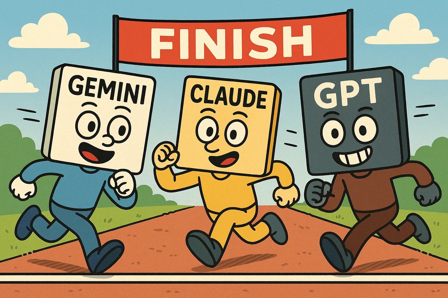 Porovnanie najnovších AI modelov: Anthropic, OpenAI a Google